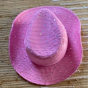 Pink Iridescent Cowboy Hat